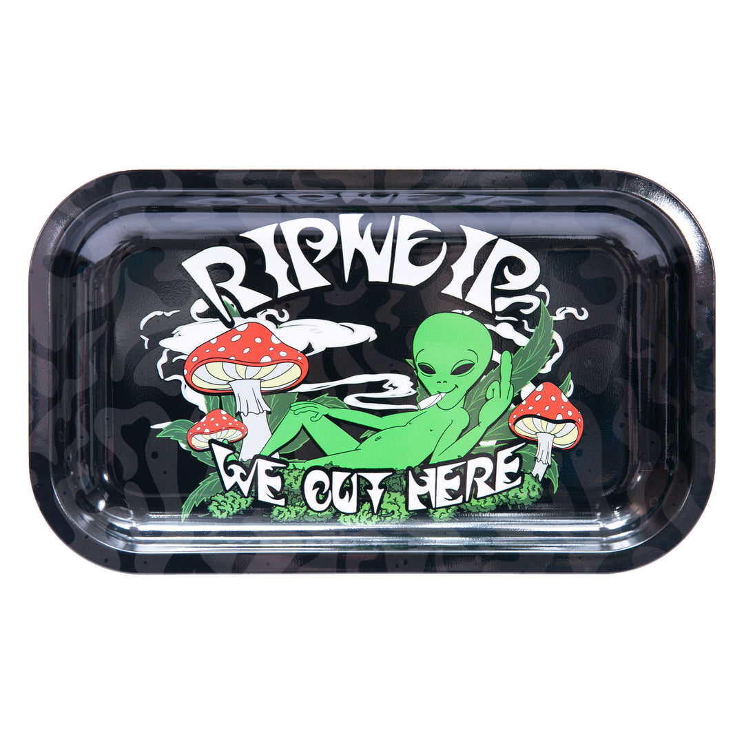 WE OUT HERE ROLLING TRAY (BLACK)