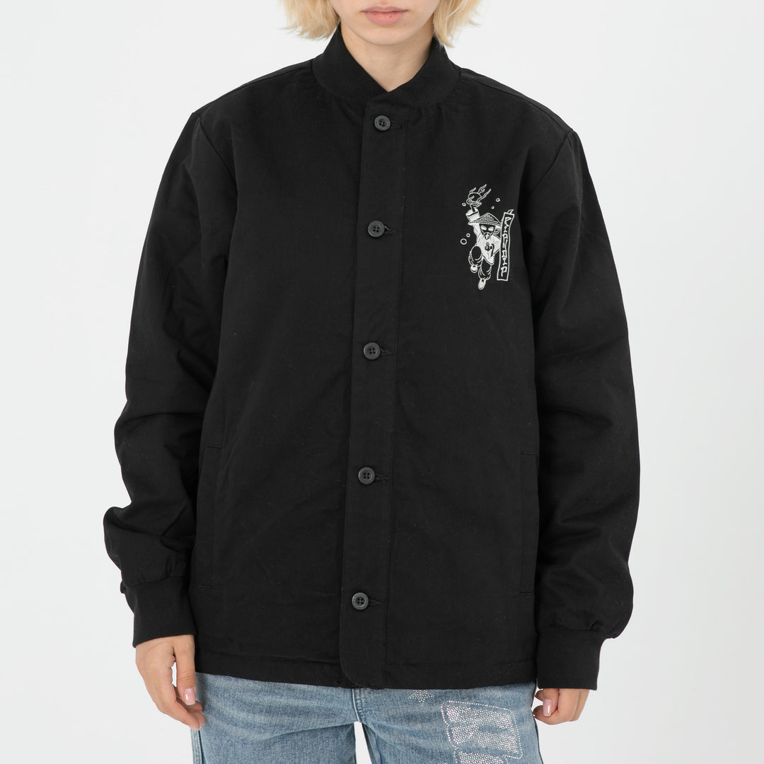 RYU BOMBER JACKET (BLACK