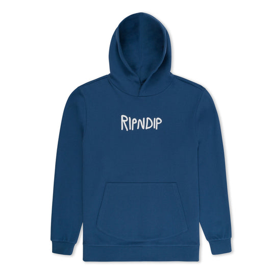 Rubber Hoodie Blue ripndip