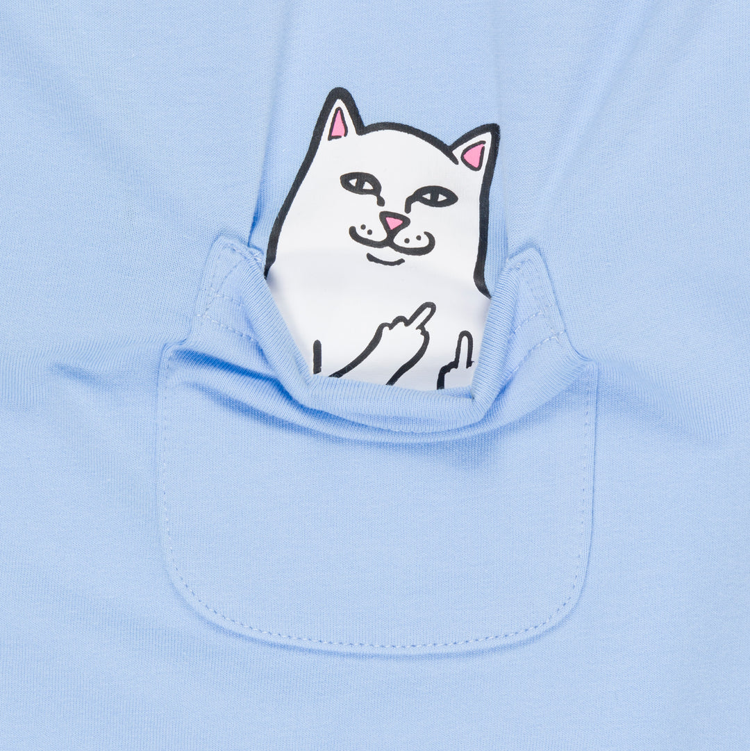 LORD NERMAL CROPPED BABY POCKET
TEE (LIGHT BLUE)