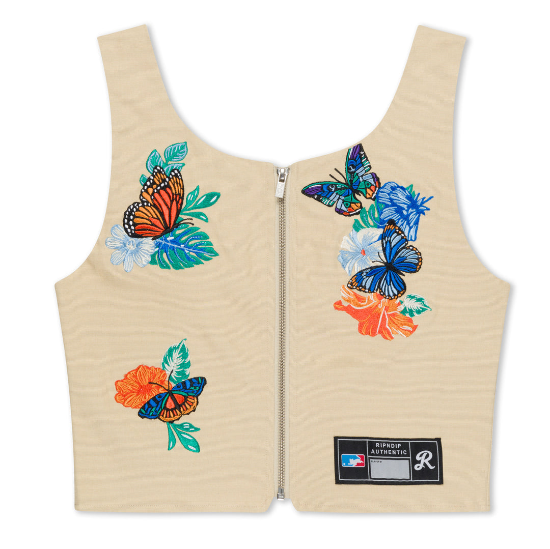 LOS RIPNDIP CORSET TOP (KHAKI)