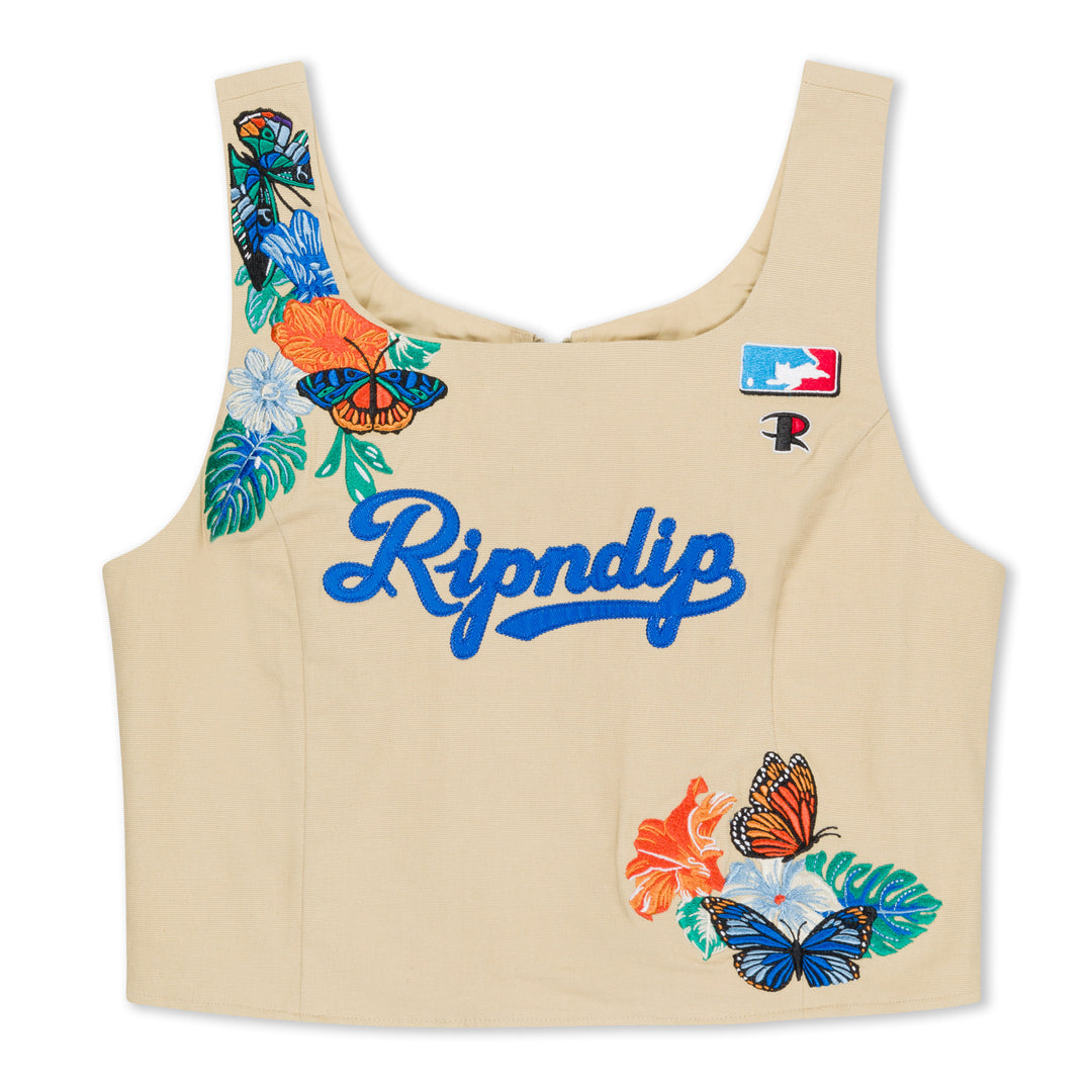 LOS RIPNDIP CORSET TOP (KHAKI)