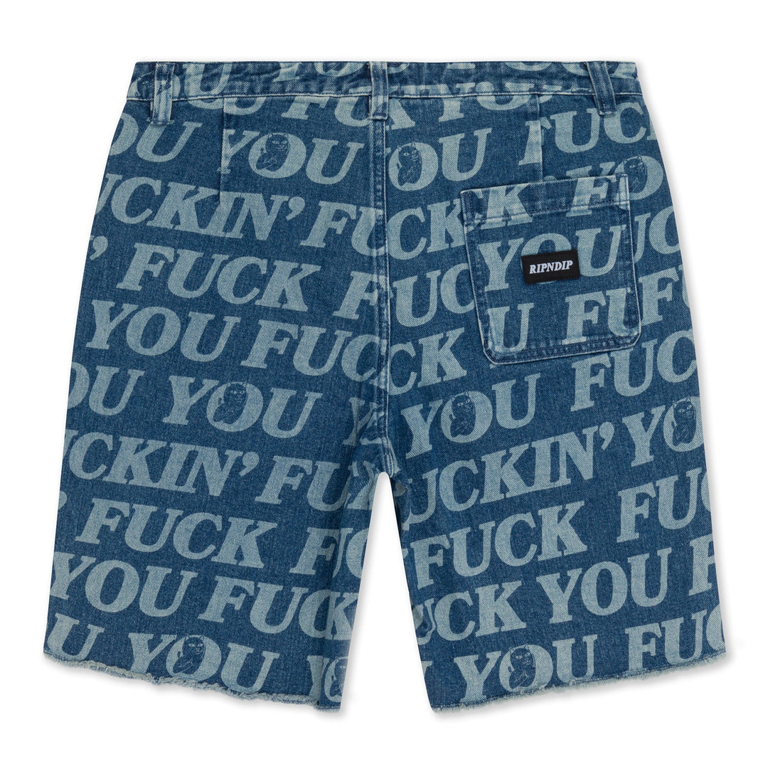 Short Fucking Fuck Blue