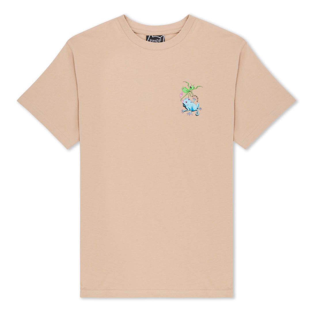 TAKE A LICK TEE (ALMOND)