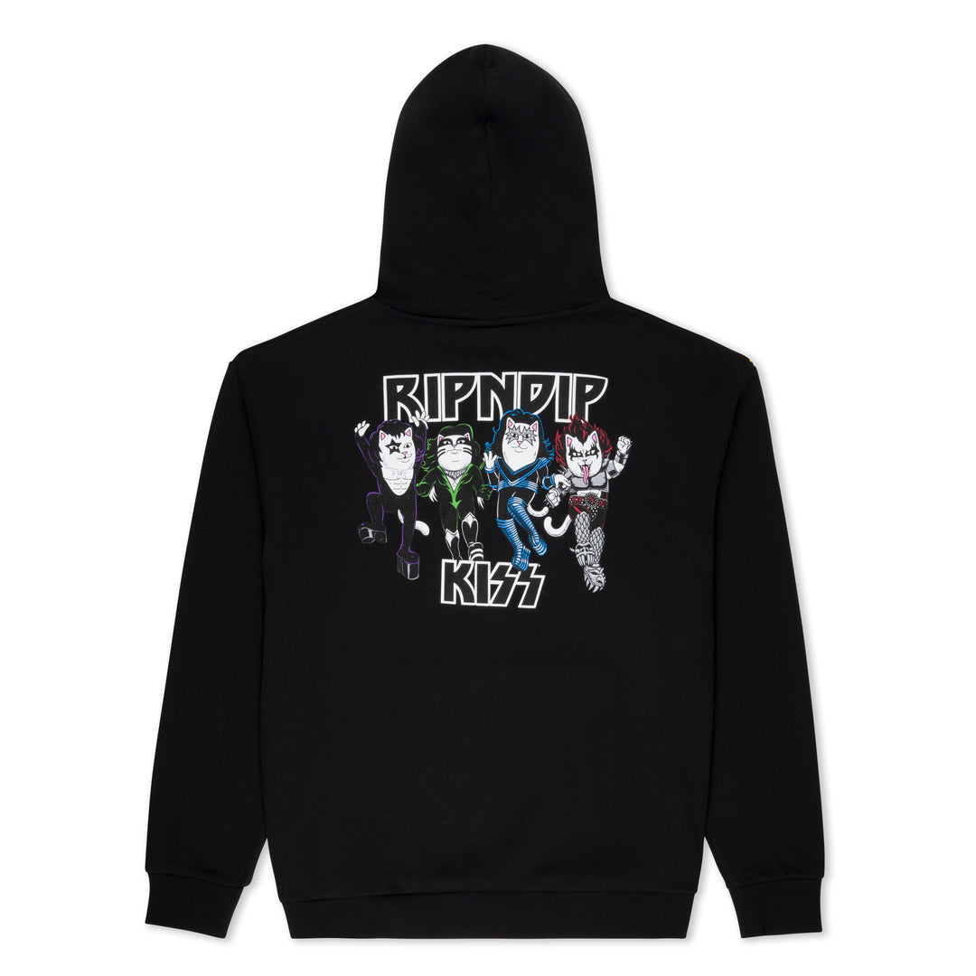 KISS x RIPNDIP Hoodie (black)