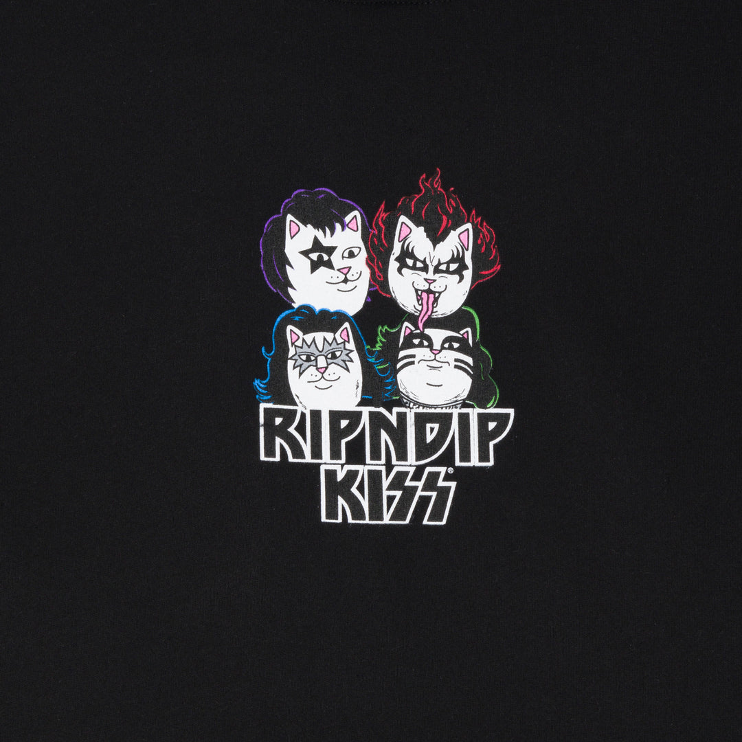 KISS x RIPNDIP Hoodie (black)