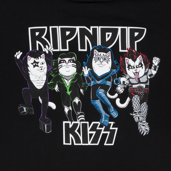 KISS x RIPNDIP Hoodie (black)