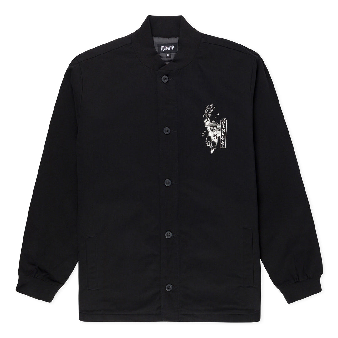 RYU BOMBER JACKET (BLACK