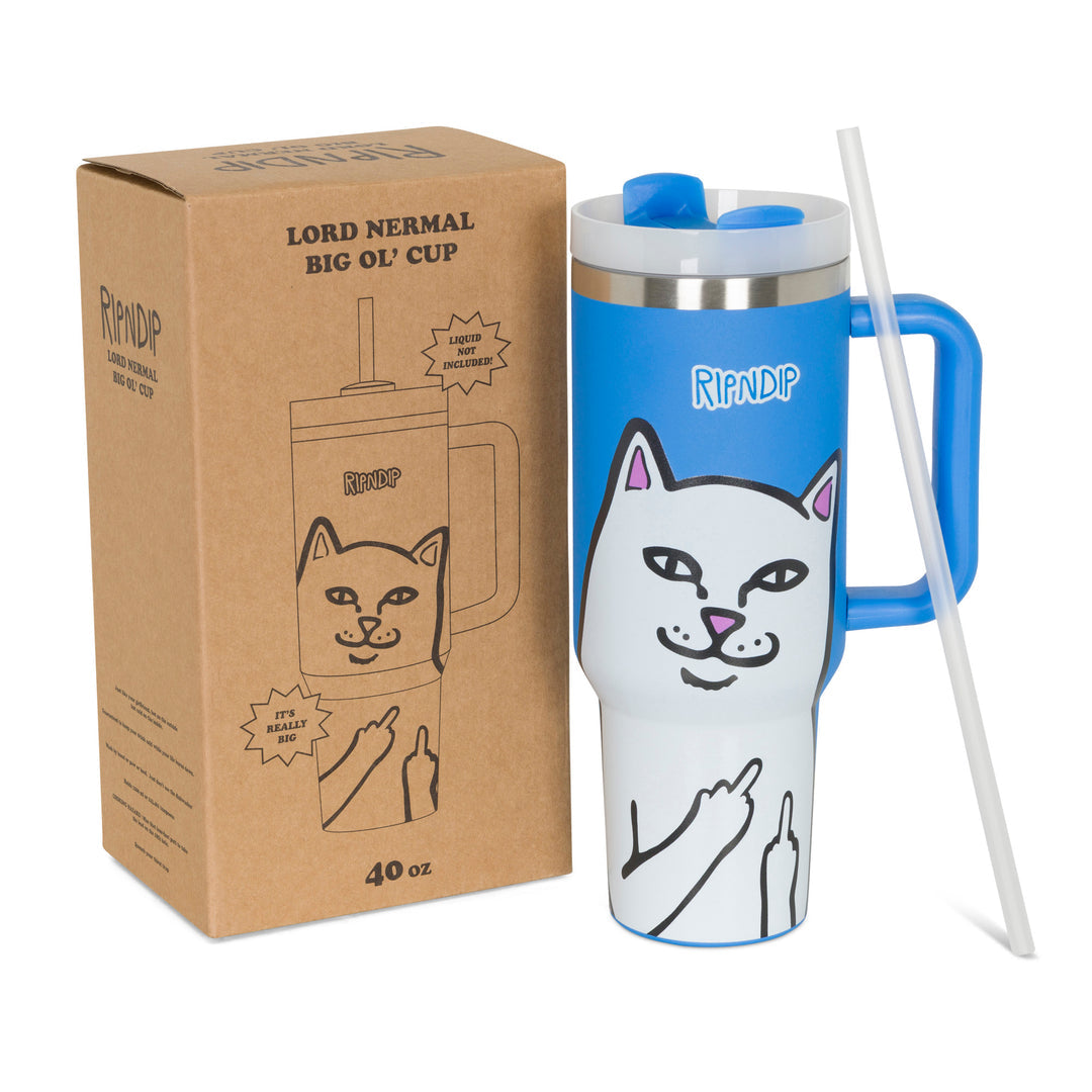 LORD NERMAL BIG OL CUP TUMBLER
(BLUE)