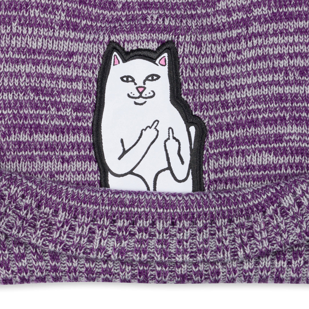 Beanie purple ripndip