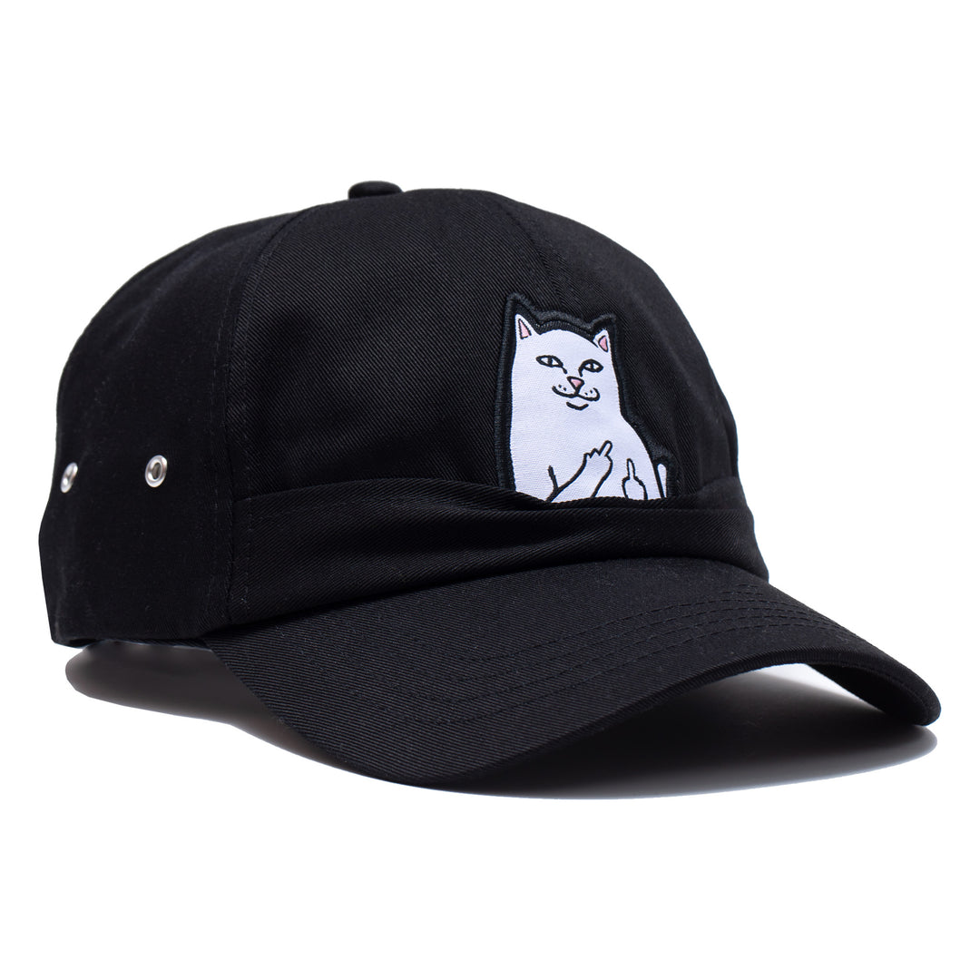 LORD NERMAL 6 PANEL POCKET HAT
(BLACK)