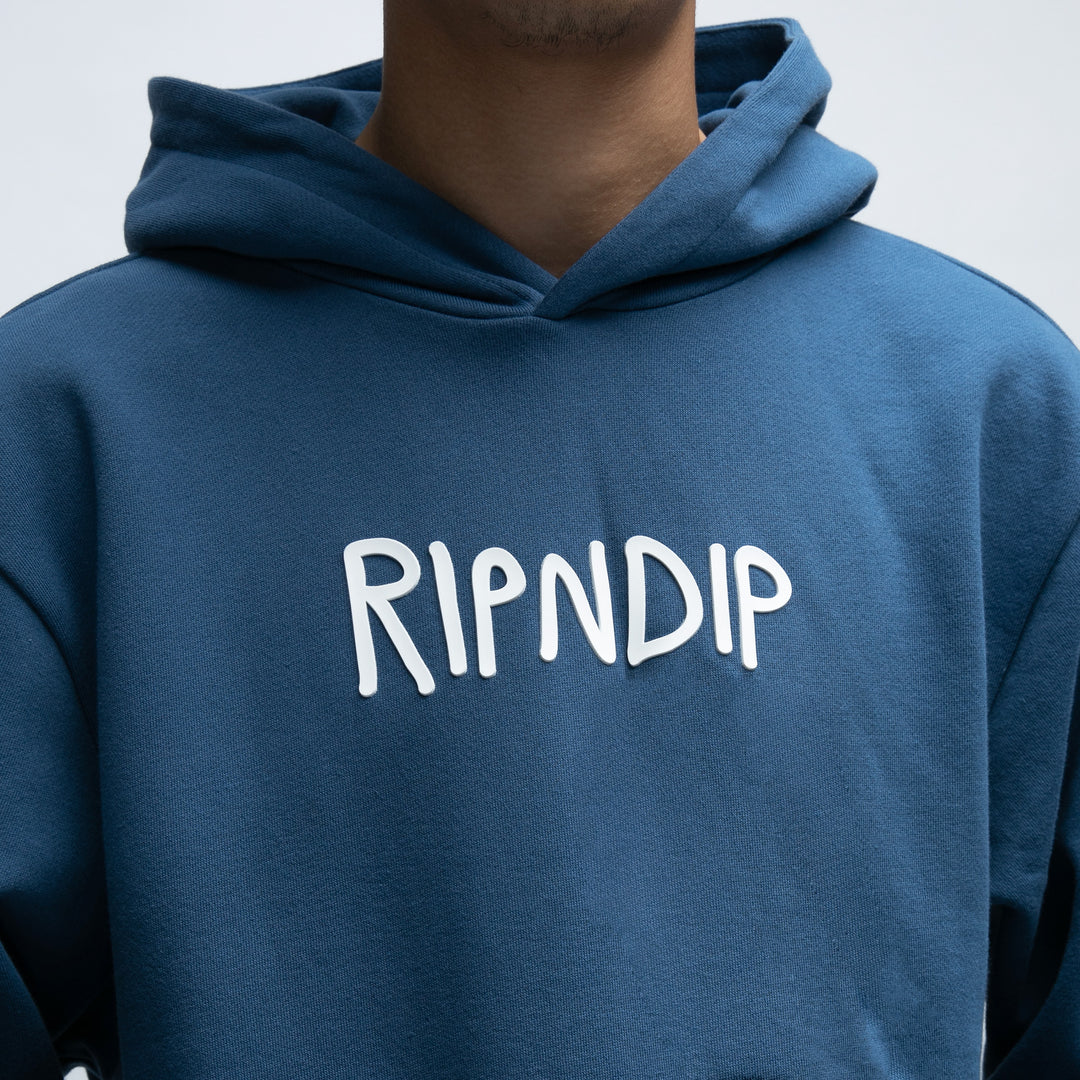 Hoodie Rubber Dark Blue