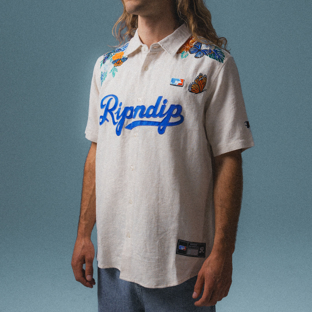 LOS RIPNDIP BUTTON UP (OFF WHITE)