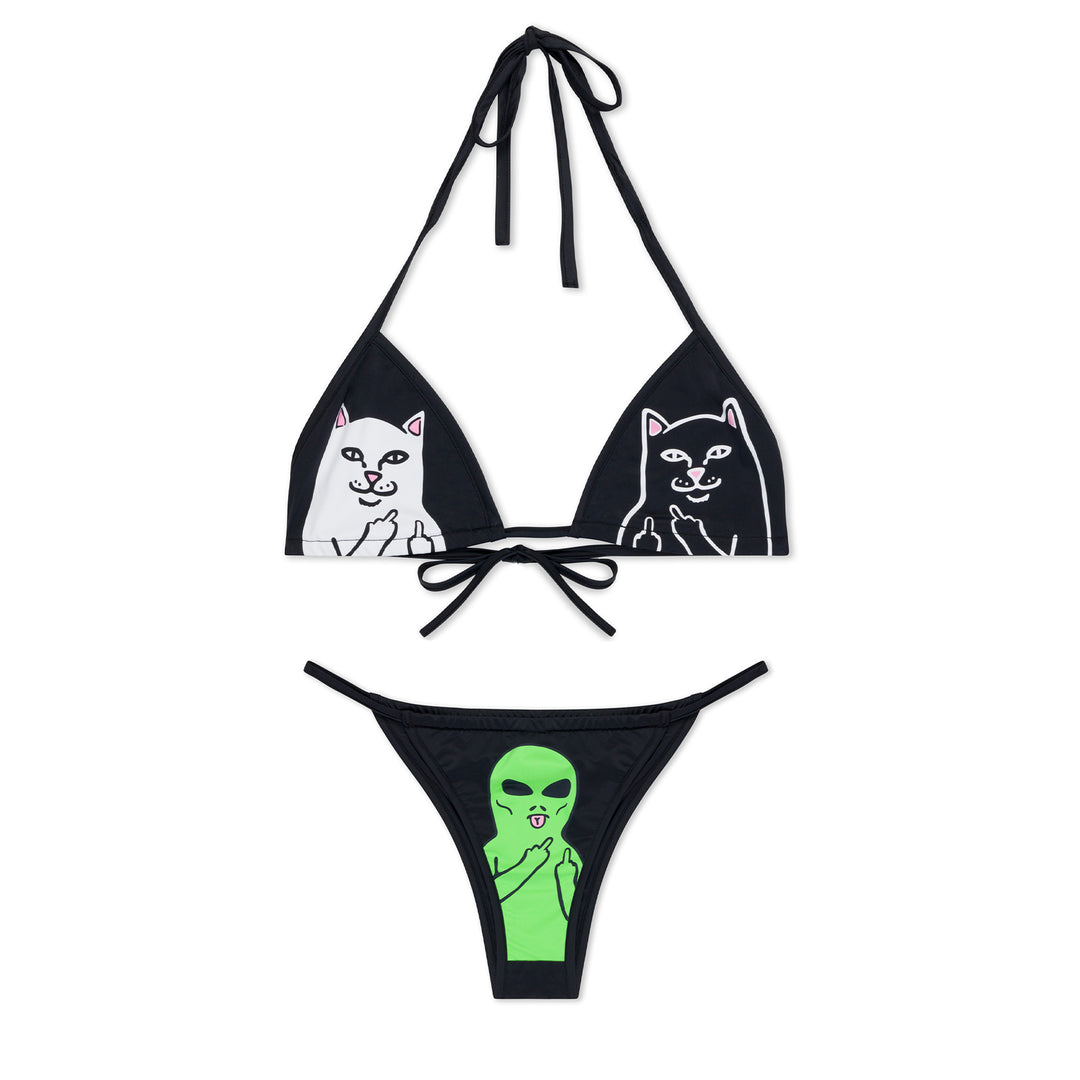 WHOLE GANG 2PC BIKINI SET (BLACK)