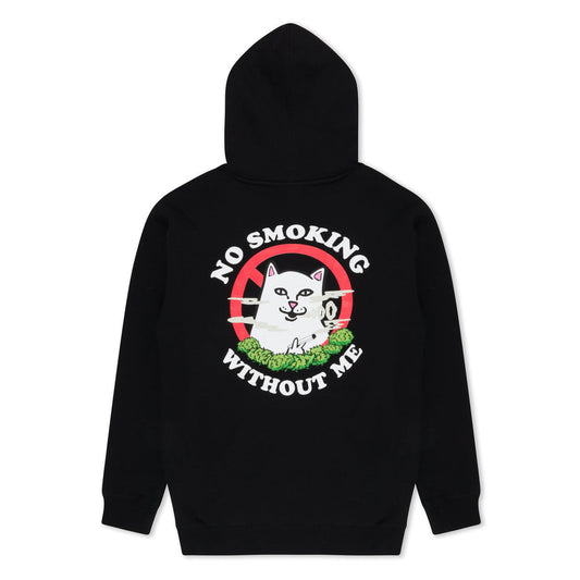 No Smoking Hoodie (Negro)