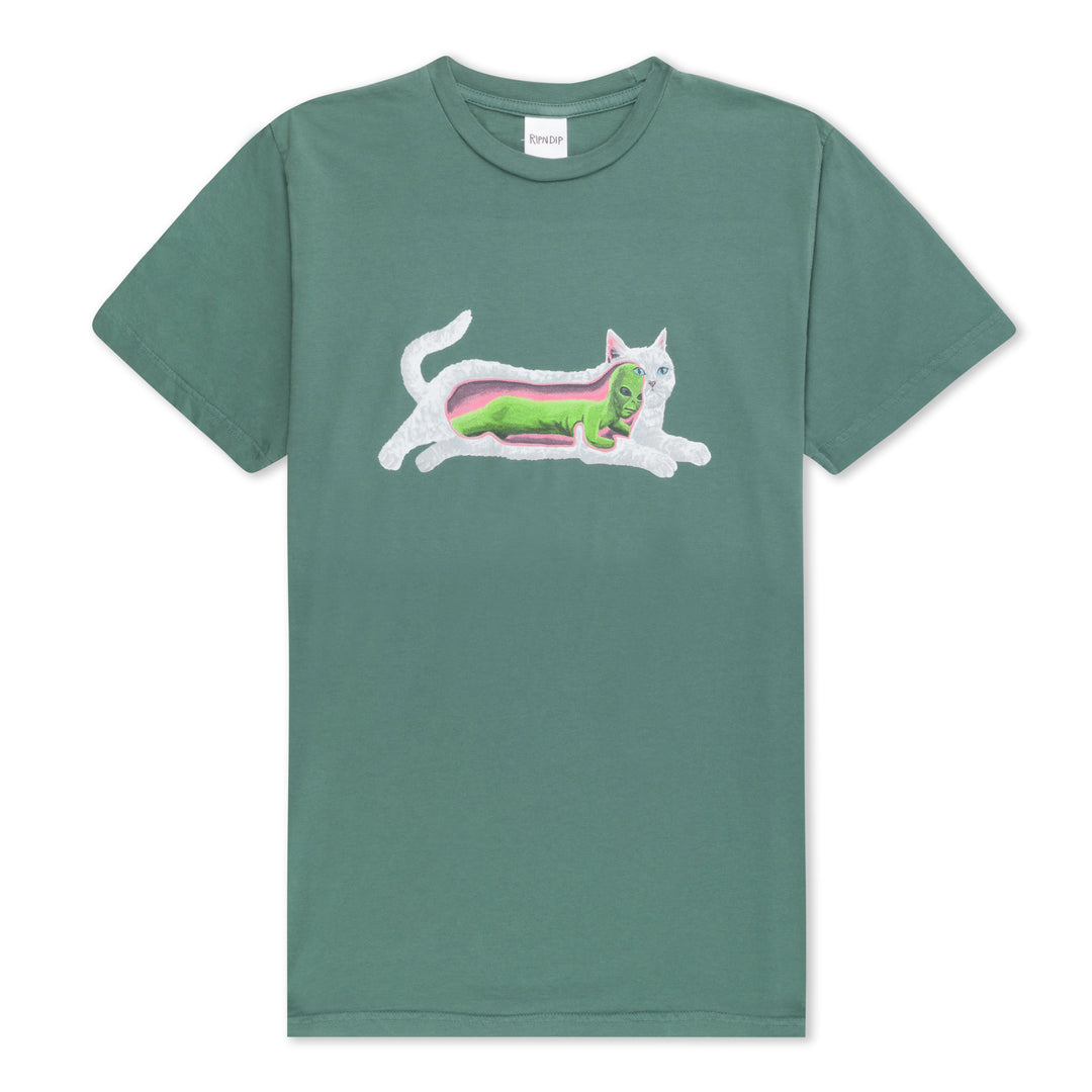 Camiseta gato/alien